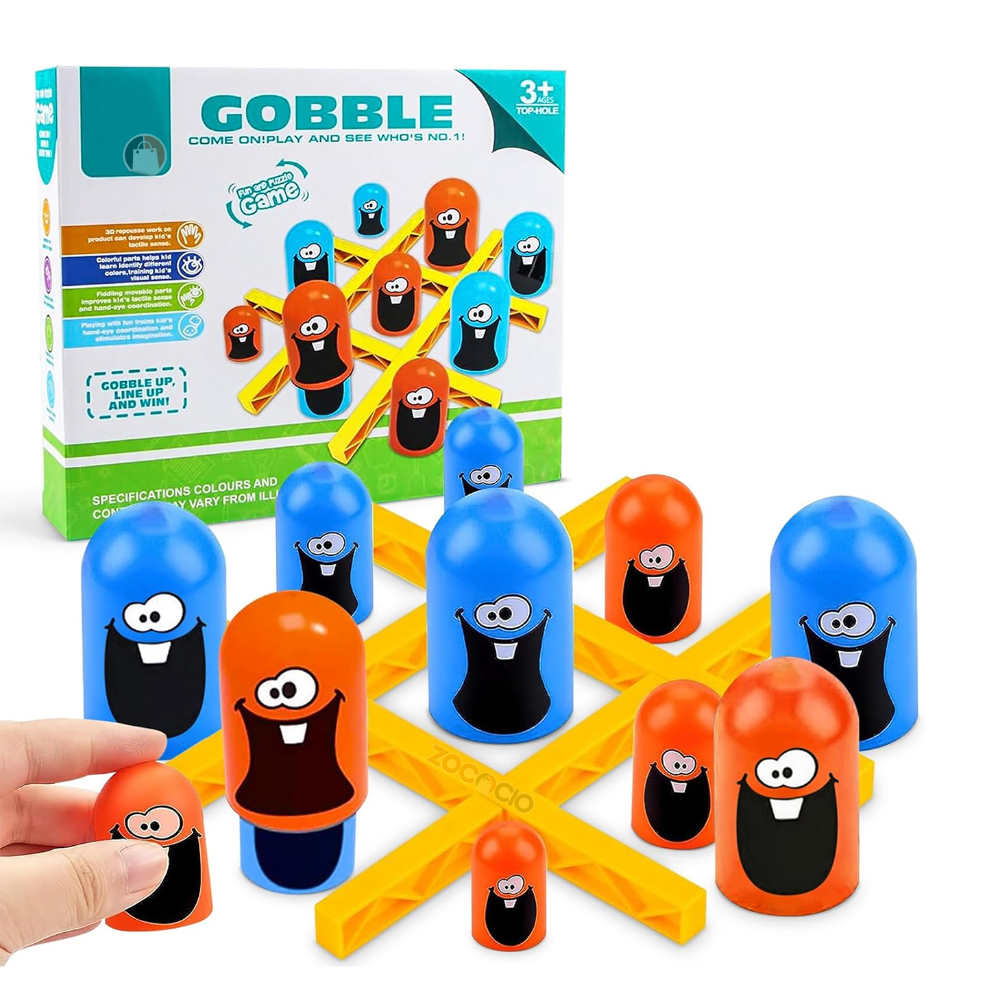 Miniatura 4 de Juego De Mesa Tic Tac Toe Triqui Matrios